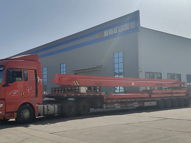 全包廂葫蘆雙梁龍門 MHS10t-27m  制作完成 裝車發出